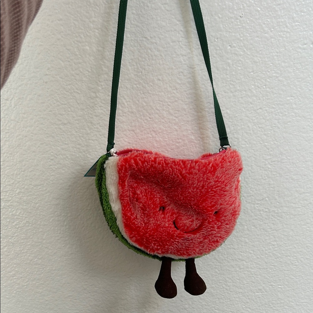 Jellycat Red and Green Watermelon Bag